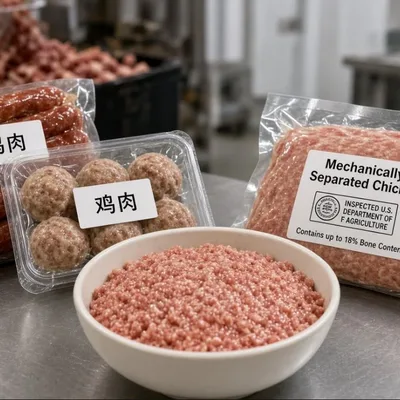鸡脖泥美国人也吃，但写清楚你吃的是什么，而中国连谁监管都说不清